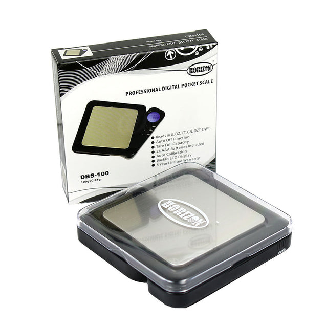 Horizon 0.01g x 100g Digital Pocket Jewelry Scale .01g Precision DBS-100 - Anyvolume.com