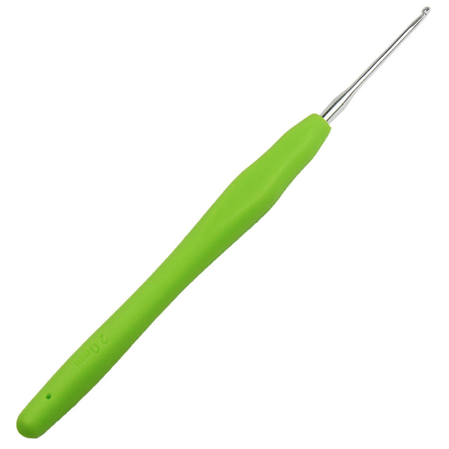 Soft Handle 12 PCS Set Crochet Hooks Needles Knit Yarn Weave Craft Aluminum - Anyvolume.com