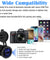 12V Car Cigarette Lighter Socket Dual 2.1A USB Port Charger Power Outlet LED - Anyvolume.com