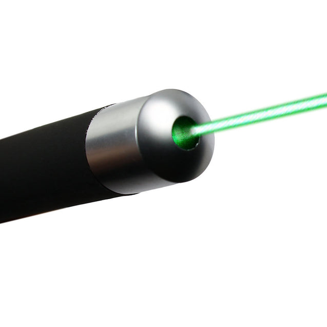High Power 5mW Bright Green dot beam Laser Pointer Pen with storage case - Anyvolume.com