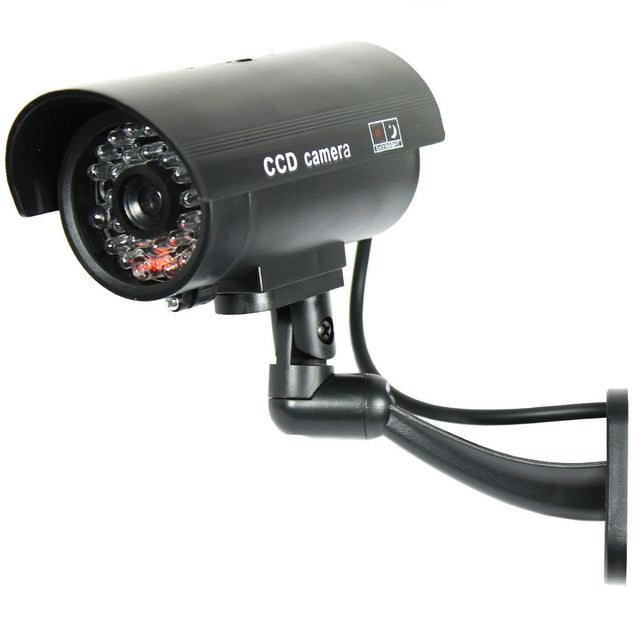 4 Pack IR Bullet Dummy Fake Surveillance Security Camera CCTV with Record Light - Anyvolume.com