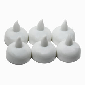 Flameless MultiColor Flickering LED Candle Water Sensor Floating Party Holiday - Anyvolume.com