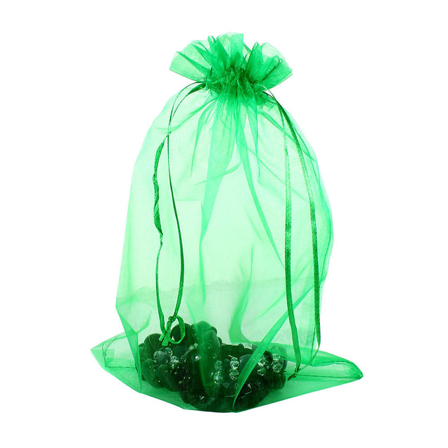 100 PCS Sheer Organza Wedding Party Decoration Favour Gift Bags Candy Pouches - Anyvolume.com