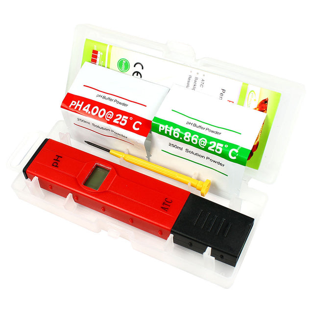 Pocket Digital pH Meter Tester Pen 0.05pH - ATC Waterproof for Pool Aquarium Lab - Anyvolume.com