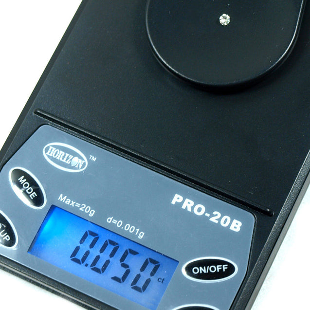 20g x 0.001g / 0.005ct Digital Precision Jewelry Scale with 60X Jeweler's Loupe - Anyvolume.com