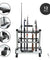 Fishing Pole Holder Aluminum Alloy Rack Stand Portable Storage Tool 12 Rods