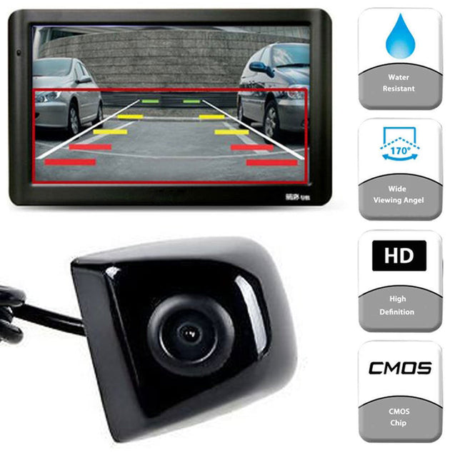 HD Auto Car Backup Parking Rear View Reverse Camera Waterproof Night Vision - Anyvolume.com