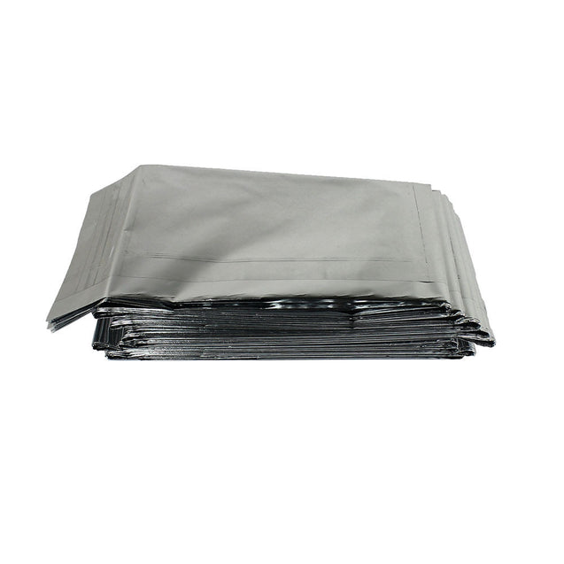 8 Pack Emergency Solar Blanket 83"x63" Mylar Insulating Thermal Heat Packets XL - Anyvolume.com