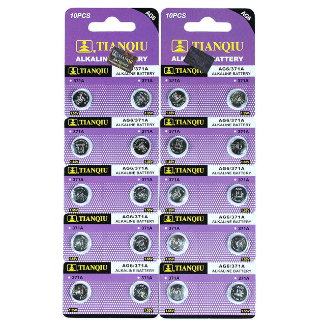 20 PCS LR69 AG6 371 LR921 1.5V Alkaline Battery for Watch Lighter US Free ship - Anyvolume.com