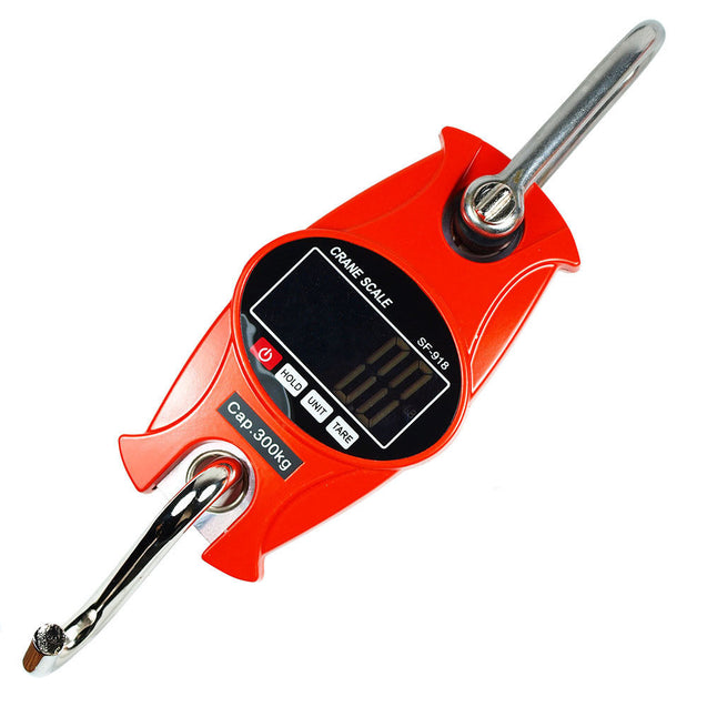 300 KG / 600 LBS Digital Hanging Scale SF918 Industrial Crane Scale - Red - Anyvolume.com