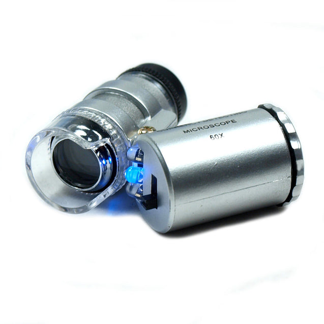 Wholesale Five (5) 60X Jewelers Loupes / Magnifiers LED & Fluorescence Lights - Anyvolume.com