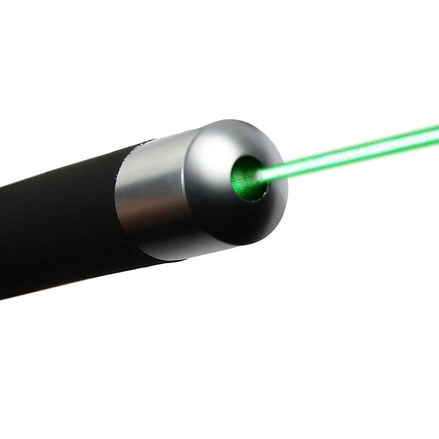 High Power 5mW Green Dot Laser Pointer + 532nm Tinted Laser Saftey Glasses - Anyvolume.com