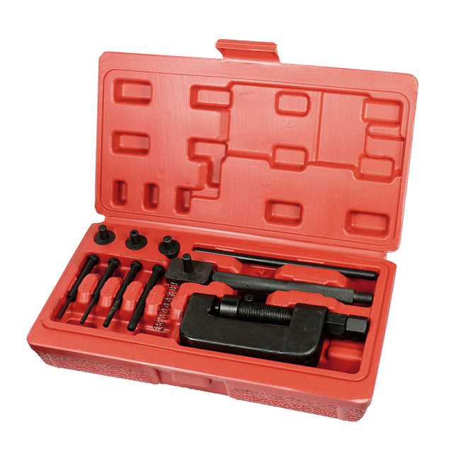 13PCS Chain Cutter Rivet Tool Set Riveting Breaker ATV/Bike/Motorcycle/Cam Drive - Anyvolume.com