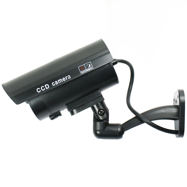 4 Pack Bullet & Dome Dummy Fake Surveillance Security Camera Combo - Black - Anyvolume.com