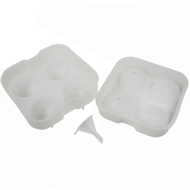 ICE Balls Maker Round Sphere Tray Mold Cube Whiskey Ball Cocktails Silicone - Anyvolume.com