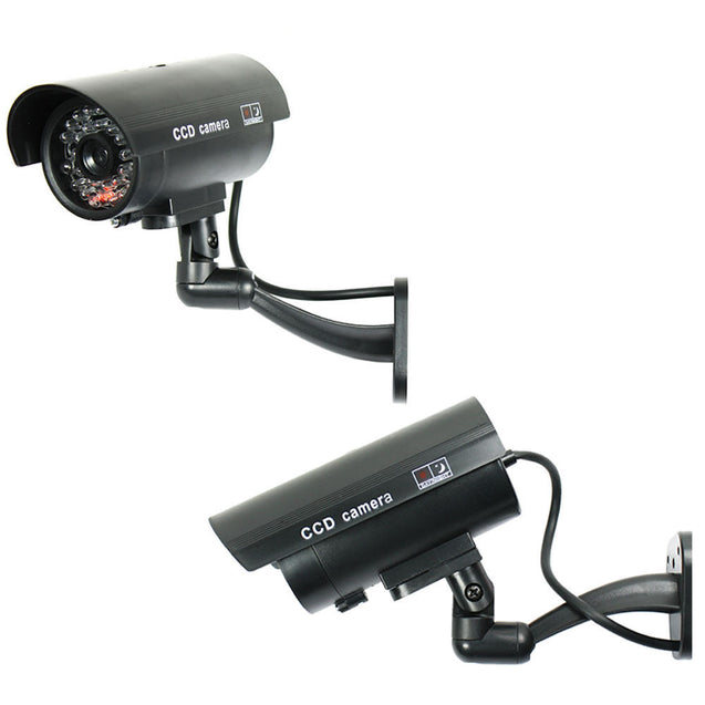 4 Pack IR Bullet Dummy Fake Surveillance Security Camera CCTV with Record Light - Anyvolume.com