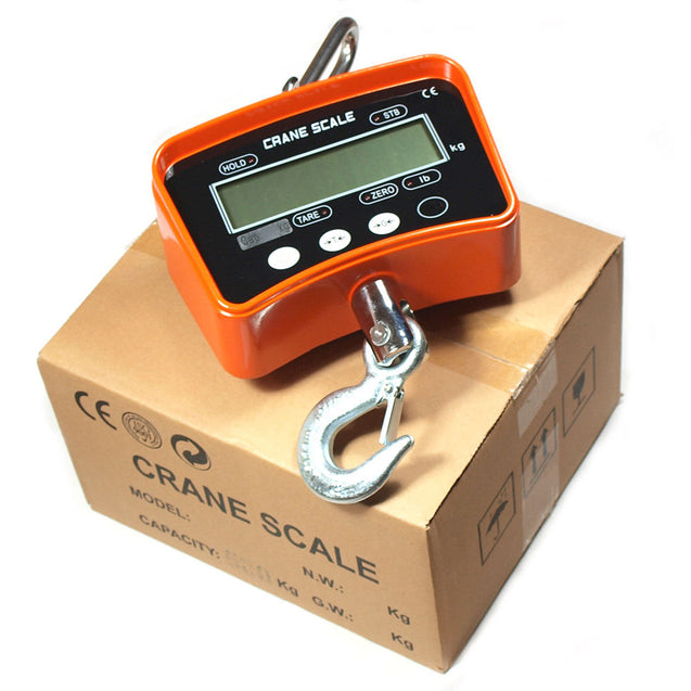 1000 KG / 2200 LBS Digital Crane Scale / Heavy Duty Hanging Scale High Quality - Anyvolume.com
