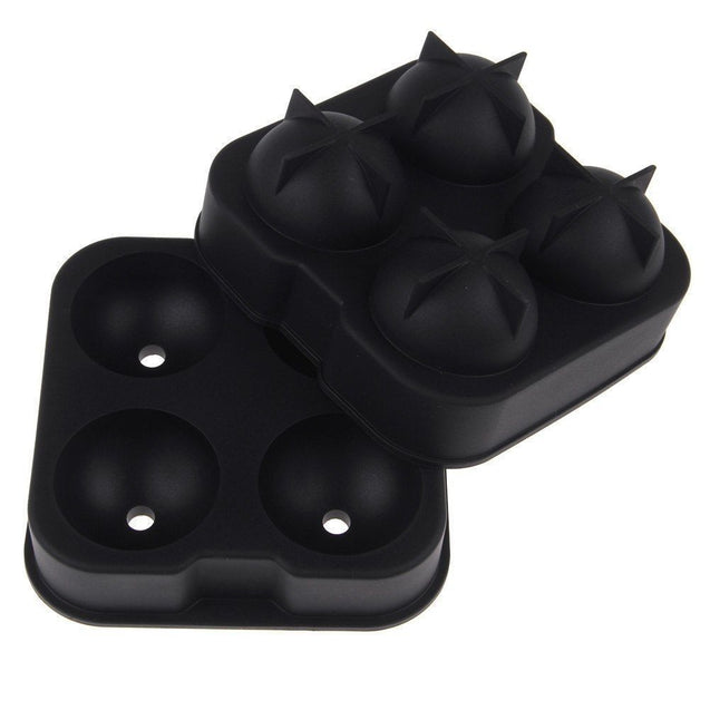 ICE Balls Maker Round Sphere Tray Mold Cube Whiskey Ball Cocktails Silicone - Anyvolume.com
