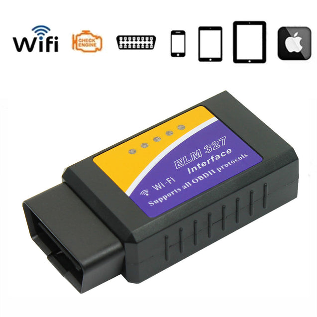 Mini ELM327 Wi-Fi OBD2 OBDII WiFi For iPhone Android PC Car Diagnostic Scanner - Anyvolume.com