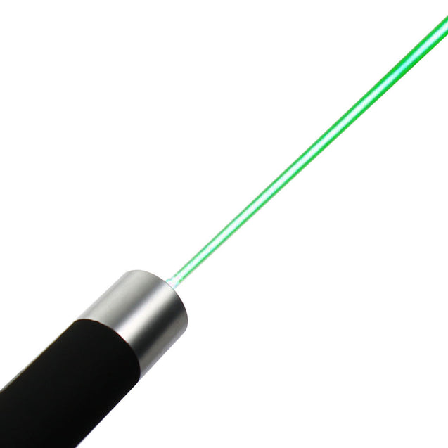 High Power 5mW Bright Green dot beam Laser Pointer Pen with storage case - Anyvolume.com