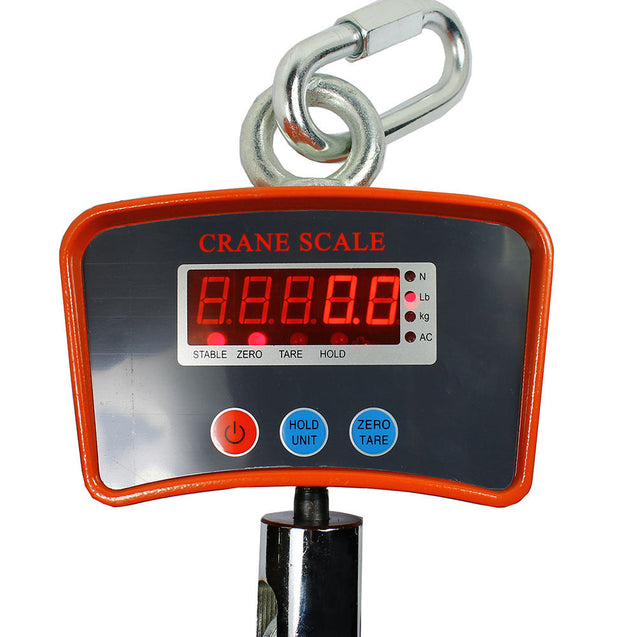 1000KG 2200 LBS Digital Hanging Scale Mini Industrial Crane Scale Warehouse + AC - Anyvolume.com