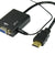 HDMI Male to VGA With Audio HD Video Cable Converter Adapter 1080P for PC - Anyvolume.com
