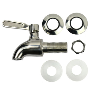 Heavy Duty Stainless Steel Beverage Spigot Faucet for Beverage / Wine Dispenser - Anyvolume.com