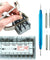 Watch Band Spring Bar Tool Kit - Hammer Punch Pusher Strap Holder 360 Link Pins - Anyvolume.com