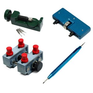 Watch Repair tool Kit - Case Opener Case Holder Link Pin Remover Spring Bar Tool - Anyvolume.com