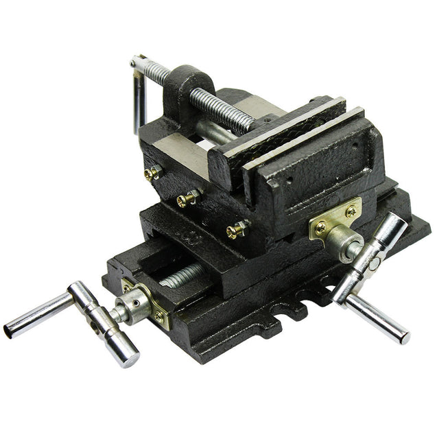 Cross Slide Vise 4" inch Wide Drill Press X - Y Clamp Milling Heavy Duty 2 Way - Anyvolume.com