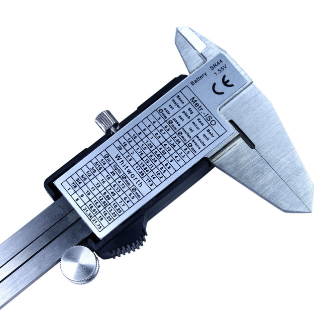6" Digital Caliper  Stainless Steel Electronic Vernier Gauge Micrometer 0.01mm - Anyvolume.com