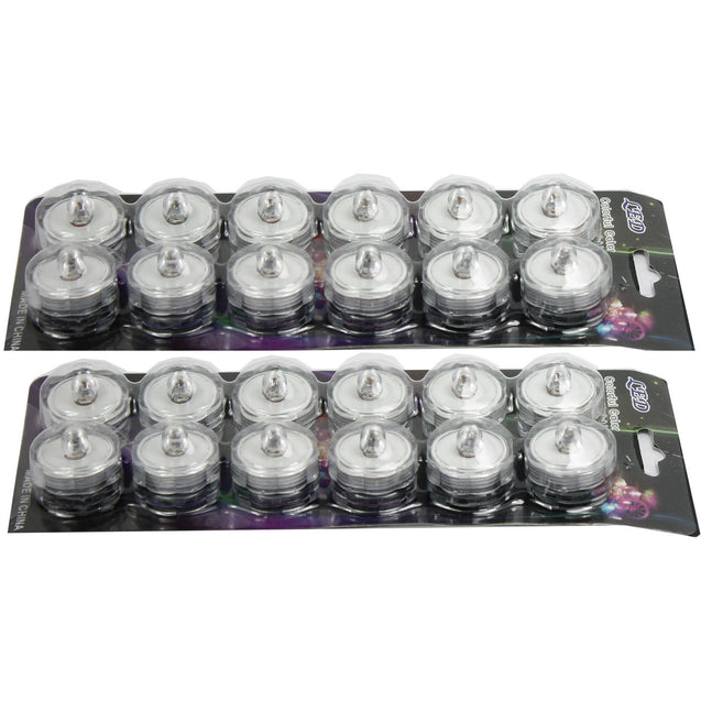 LED Submersible Waterproof Wedding Holiday Decoration Party Tea Lights 3 6 12 24 - Anyvolume.com