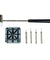 Watch Repair Band Link Remover Tool Kit - Hammer Punch Pins Watch Strap Holder - Anyvolume.com