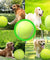 Jumbo 9.5" Large Pet Dog Tennis Ball Thrower Chucker Launcher Play Toy w/ Pump