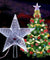 LED Light Up Christmas Tree Topper Star Tree Ornaments Party Home Decor New Year