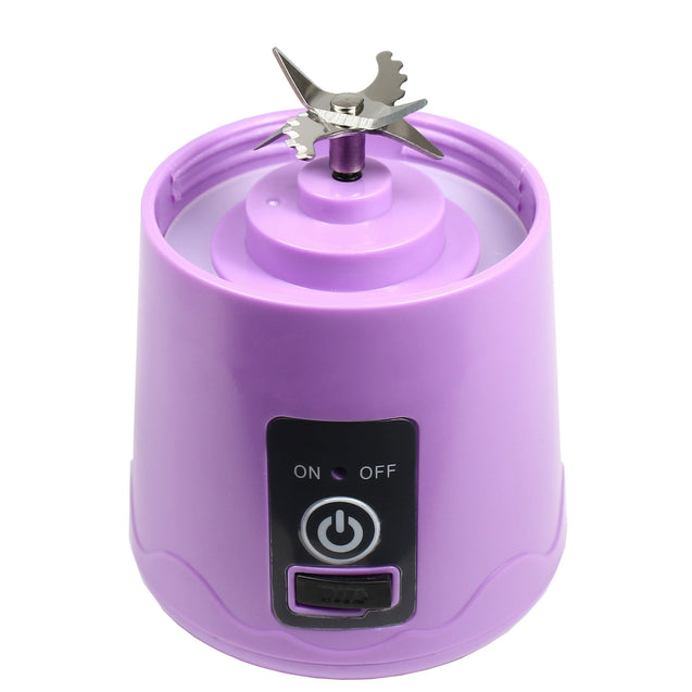380ML Portable Blender USB Rechargeable Fruit Juicer Cup Mixer Jet Squeezers