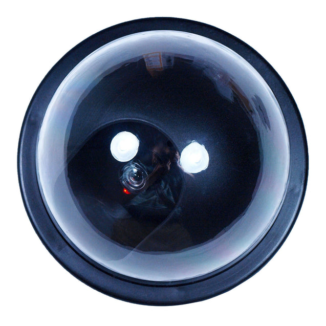 4 Pack Bullet & Dome Dummy Fake Surveillance Security Camera Combo - Black - Anyvolume.com
