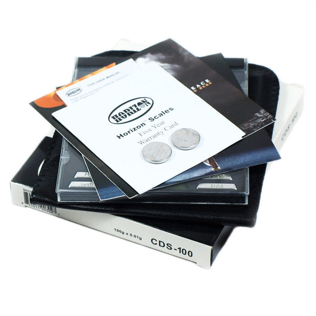 Horizon CDS-100 100g x 0.01g CD Case Style Portable Digital Precision Scale - Anyvolume.com