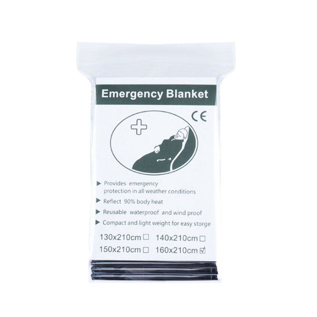8 Pack Emergency Solar Blanket 83"x63" Mylar Insulating Thermal Heat Packets XL