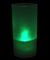 Green LED Flickering Flameless Tealight Candles with Frosted Holders - 6 PC Pack - Anyvolume.com