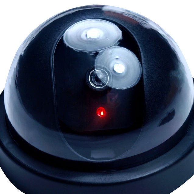 Fake Dummy Dome Surveillance Security Camera CCTV - Flashing LED Record Light - Anyvolume.com