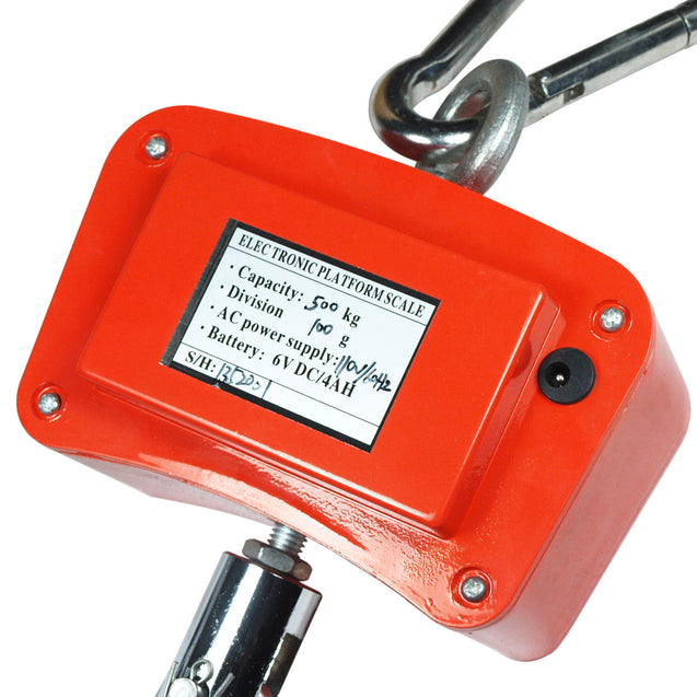500 KG / 1100 LBS Digital Crane Scale Heavy Duty Industrial Hanging Scale - Anyvolume.com