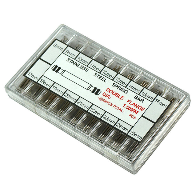 Watch Band Spring Bar Tool Kit - Hammer Punch Pusher Strap Holder 360 Link Pins - Anyvolume.com