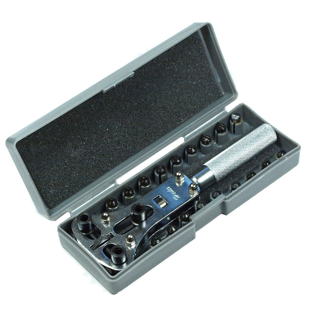 Watch Repair tool - Waterproof Screw Back Case Opener with 6 sets of clamps - Anyvolume.com