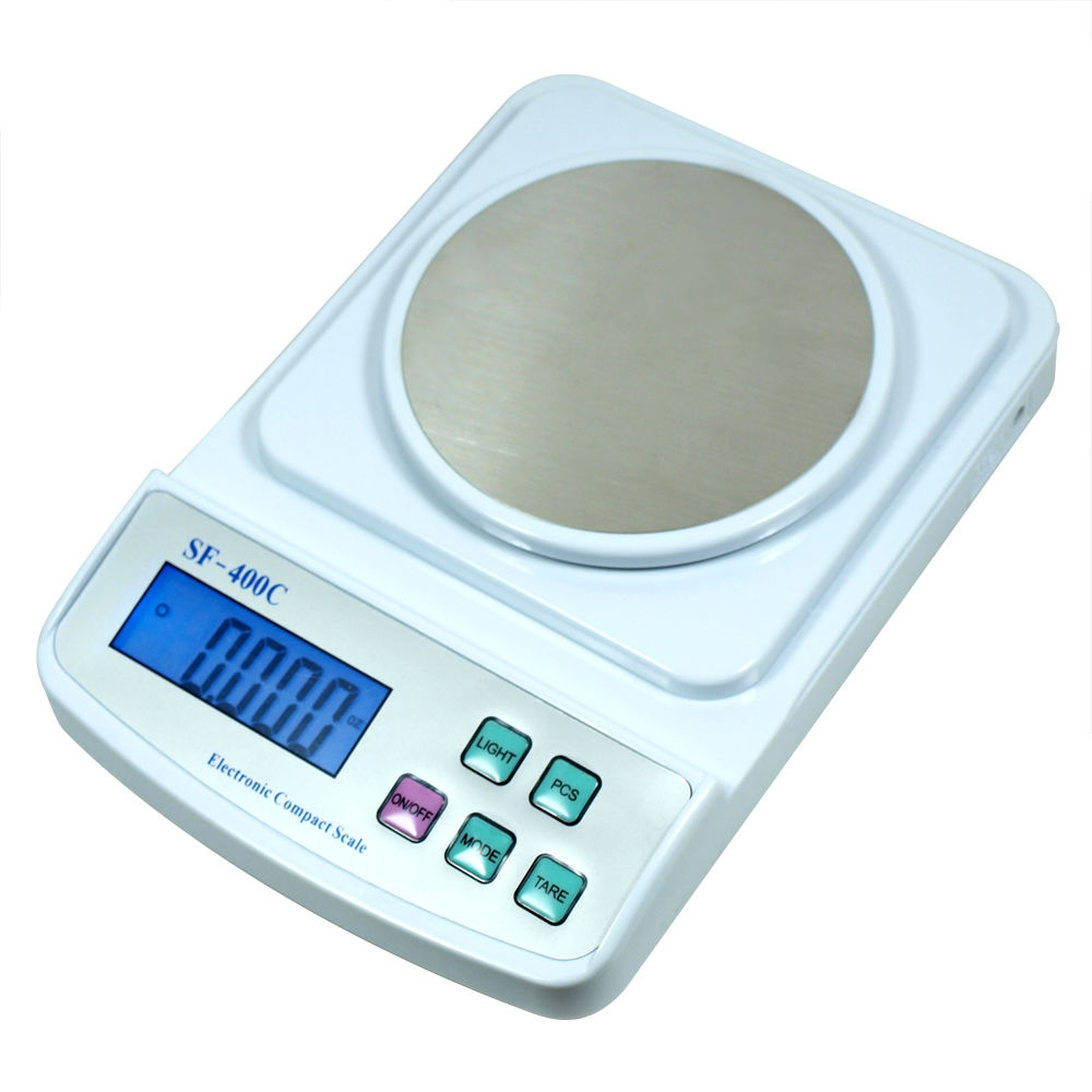 Digital Scale 500g x 0.01g for Precision Weighing & Counting - USB Wal 