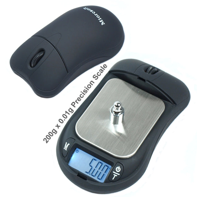 200g by 0.01g Portable Digital Scale - Mouse - jewelry scale .01 gram Precision - Anyvolume.com