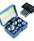 8 pcs 1000g 1kg calibration weight set with free HB-02 500g x 0.1g digital scale - Anyvolume.com