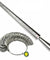 Metal Ring Sizer Gauge Mandrel Finger Sizing Measure Stick Standard Tool Sliver