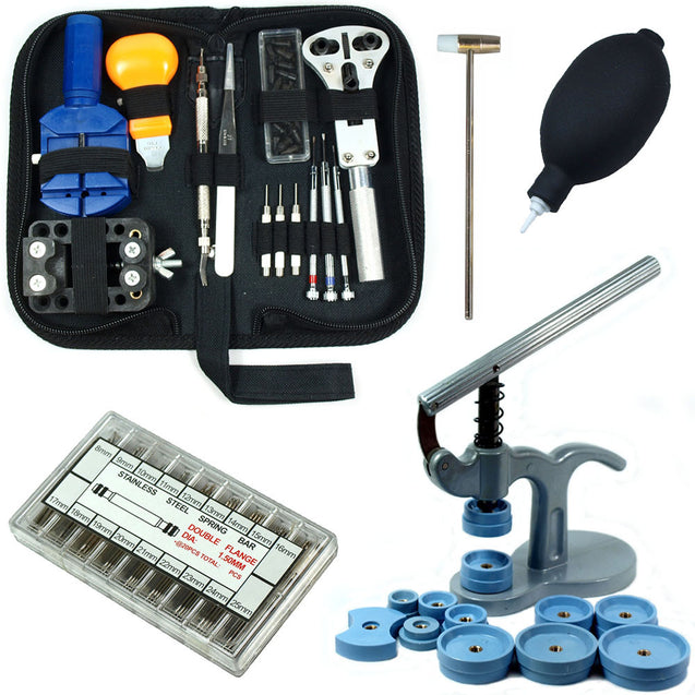 Watch Repair Tool Kit  - Case Opener / Link Remover / Spring Bars / Case Press